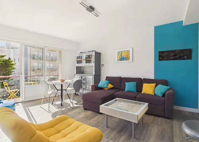 Vue Mer, à 50 M, 2 Adultes 2 Enfants La Baule-Escoublac